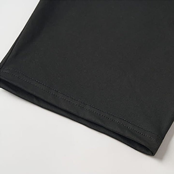 Christianartworkshop – Schwarze Sportshorts mit Tauben- und Kreuzmotiv