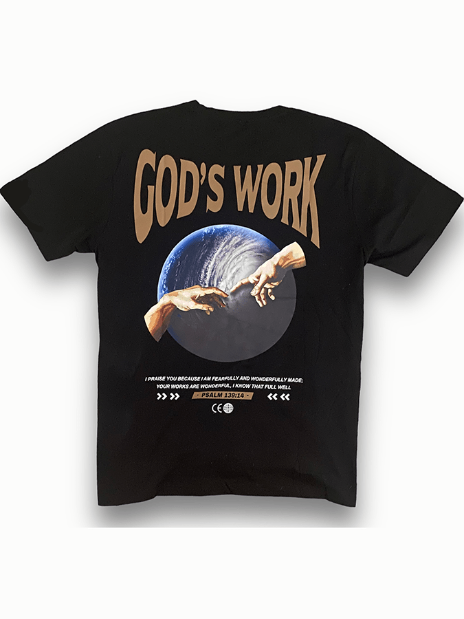 Christianartworkshop Gottes Werk.Psalm 139:14 Unisex Baumwoll-T-Shirt