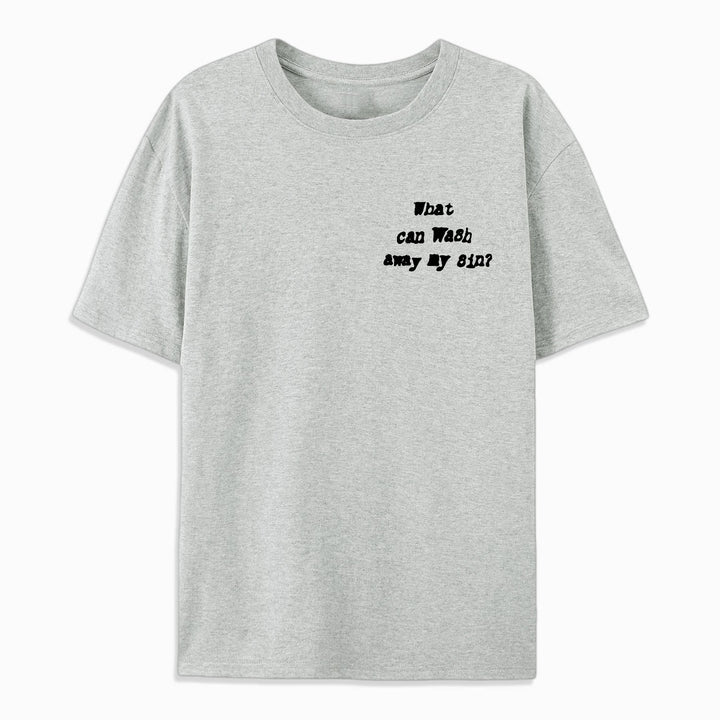 Christianartworkshop Baumwoll-T-Shirt „Nothing But Blood Of Jesus“
