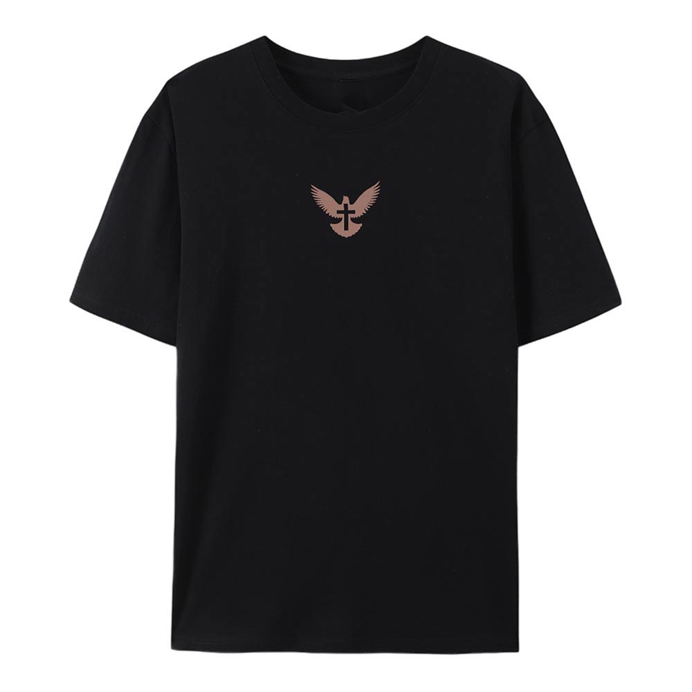 Christianartworkshop T-Shirt aus Baumwolle mit Aufschrift „Jesus ist der Weg, die Wahrheit, das Leben“