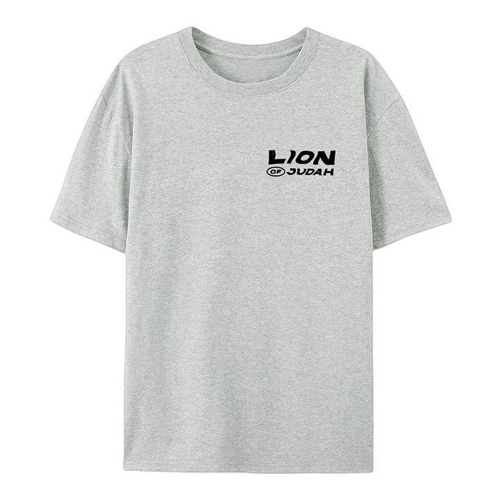 Christianartworkshop T-Shirt aus Baumwolle mit Löwe von Juda