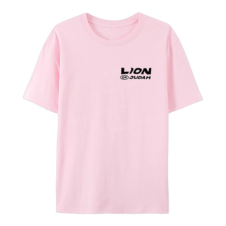 Christianartworkshop T-Shirt aus Baumwolle mit Löwe von Juda
