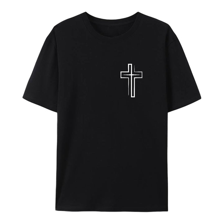 Christianartworkshop „Saved By The Lord“ Baumwoll-T-Shirt - image 10