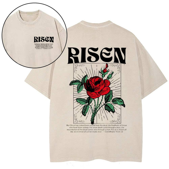 Christianartworkshop – T-Shirt „Riser Christian“ in Waschung