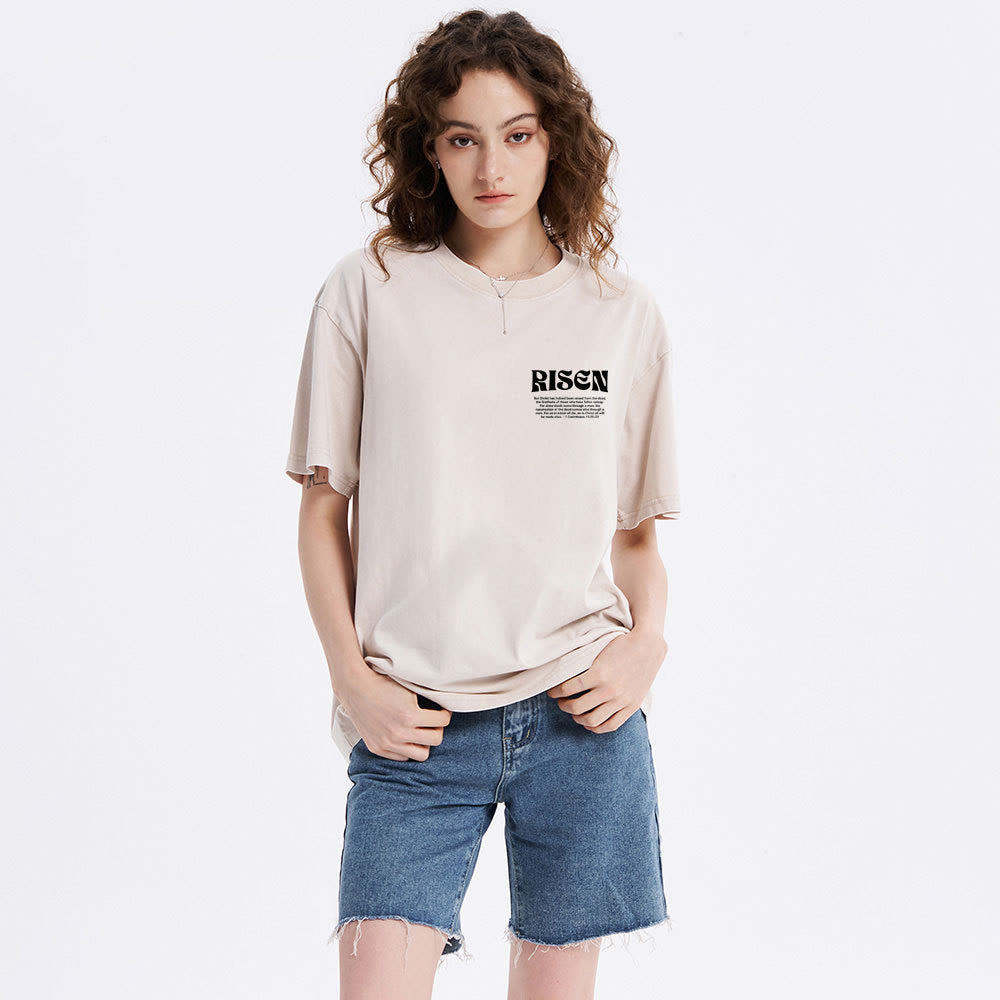 Christianartworkshop – T-Shirt „Riser Christian“ in Waschung