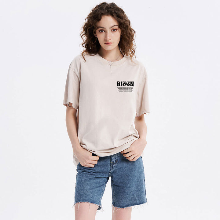 Christianartworkshop – T-Shirt „Riser Christian“ in Waschung