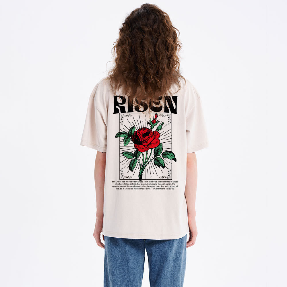 Christianartworkshop – T-Shirt „Riser Christian“ in Waschung