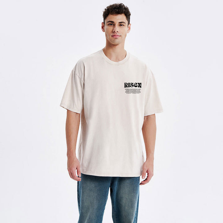 Christianartworkshop – T-Shirt „Riser Christian“ in Waschung