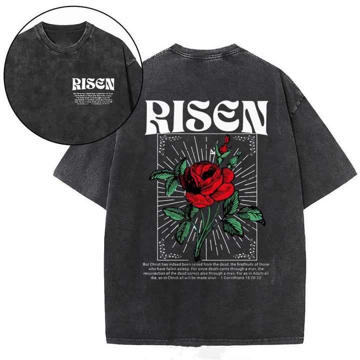 Christianartworkshop – T-Shirt „Riser Christian“ in Waschung