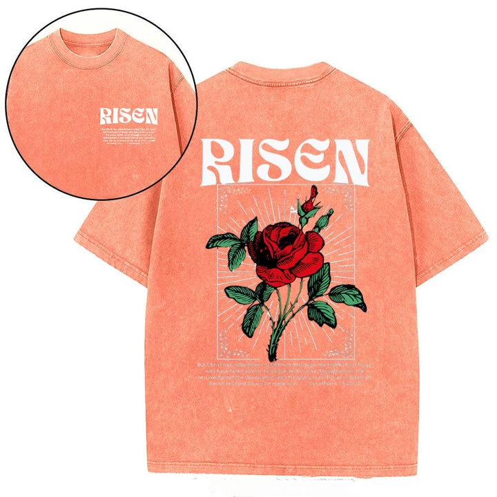 Christianartworkshop – T-Shirt „Riser Christian“ in Waschung