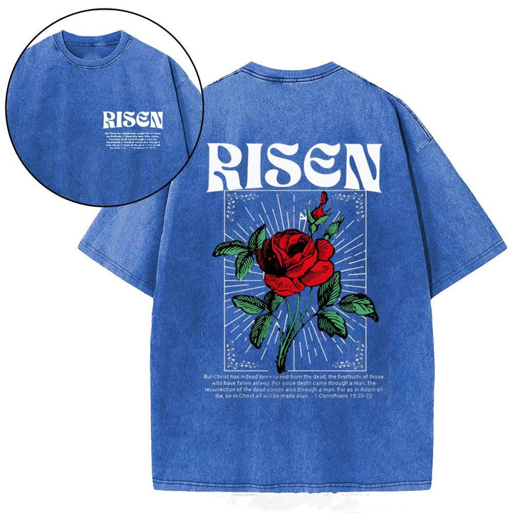 Christianartworkshop – T-Shirt „Riser Christian“ in Waschung