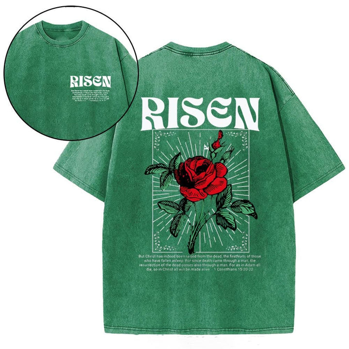 Christianartworkshop – T-Shirt „Riser Christian“ in Waschung