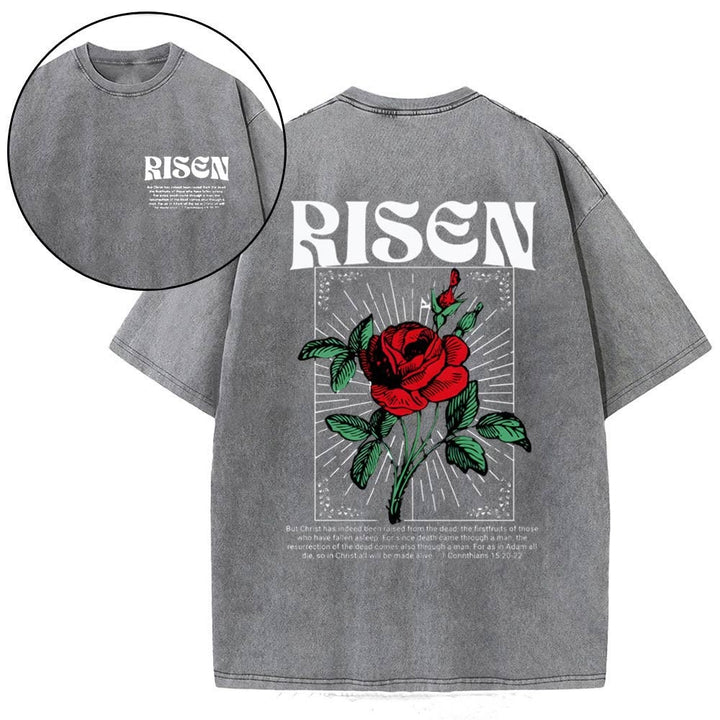 Christianartworkshop – T-Shirt „Riser Christian“ in Waschung