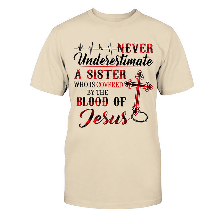 Christianartworkshop Göttlicher Schutz Unisex Baumwoll-T-Shirt - Beige - 2XL - image 6