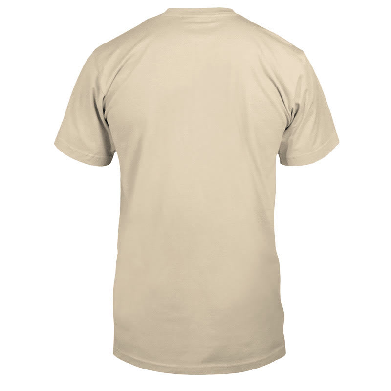 Christianartworkshop „Von Christus gestärkt“ Unisex-Baumwoll-T-Shirt - image 7