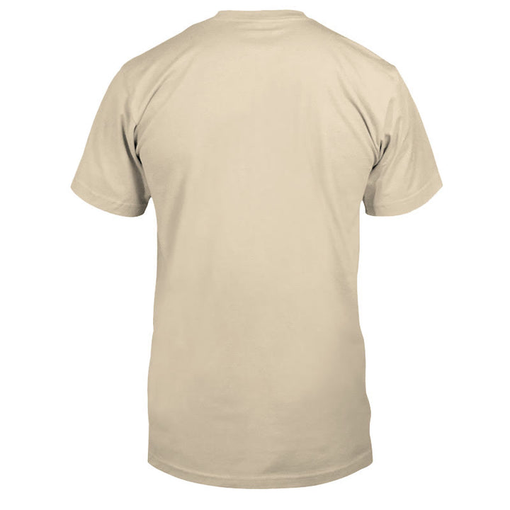 Christianartworkshop „Von Christus gestärkt“ Unisex-Baumwoll-T-Shirt - image 7