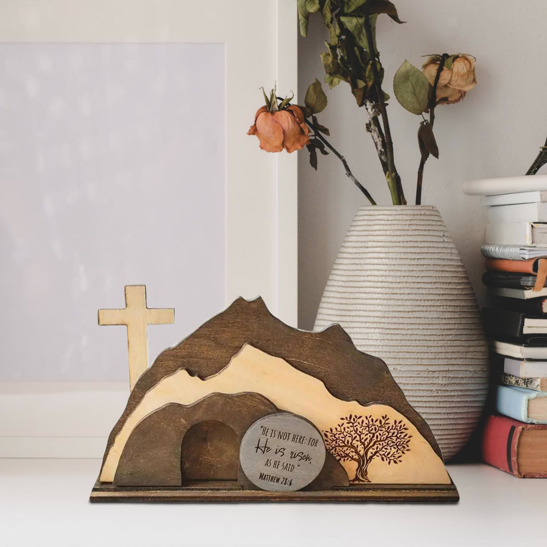 Christianartworkshop Osterdekoration aus Holz: Eine Hommage an Glaube und Hoffnung
