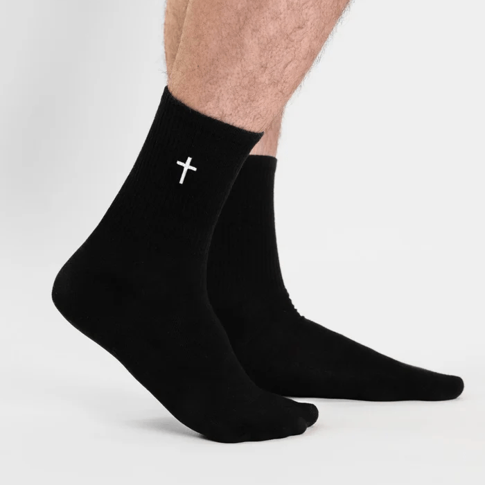 Christianartworkshop Christlicher Glaube Baumwollsocken – Anmut bei jedem Schritt - image 5
