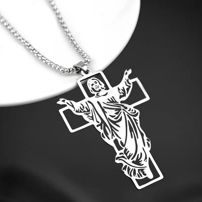 Christianartworkshop Halskette „Auferstehung und Himmelfahrt Jesu“: Die Herrlichkeit der Auferstehung Jesu
