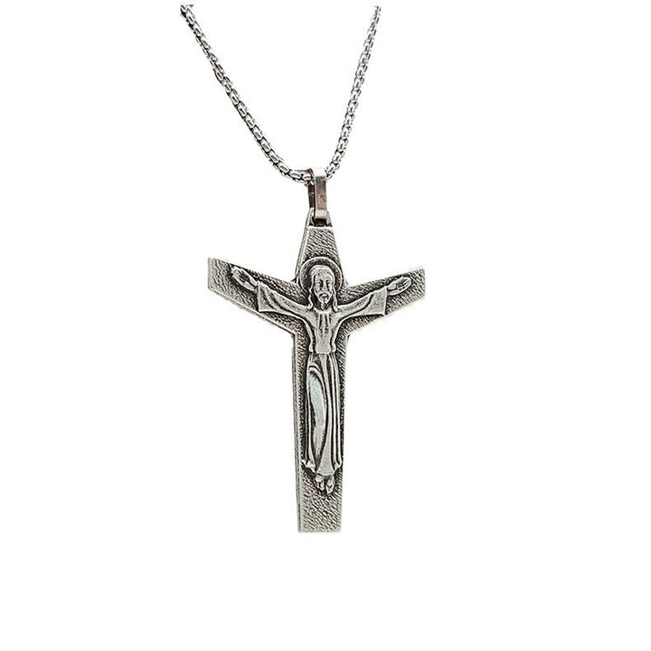 Christianartworkshop Glaube und Mut Kreuz Kruzifix Halskette: Ein Symbol der Widerstandsfähigkeit