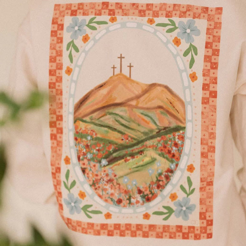 Christianartworkshop Das ist meine Geschichte, das ist mein Lied Grafik T-Shirt - image 3