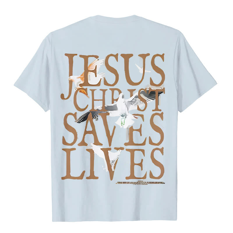 Christianartworkshop Grafik-T-Shirt mit Jesusgesicht und Dornenkrone