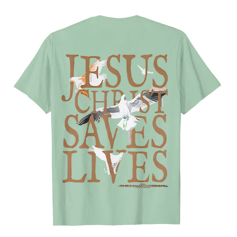 Christianartworkshop Grafik-T-Shirt mit Jesusgesicht und Dornenkrone