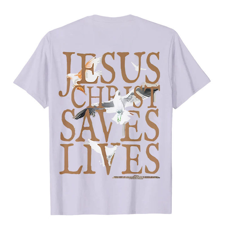 Christianartworkshop Grafik-T-Shirt mit Jesusgesicht und Dornenkrone