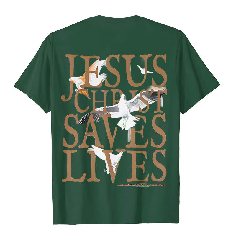 Christianartworkshop Grafik-T-Shirt mit Jesusgesicht und Dornenkrone