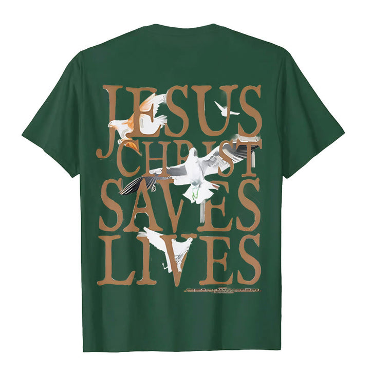 Christianartworkshop Grafik-T-Shirt mit Jesusgesicht und Dornenkrone