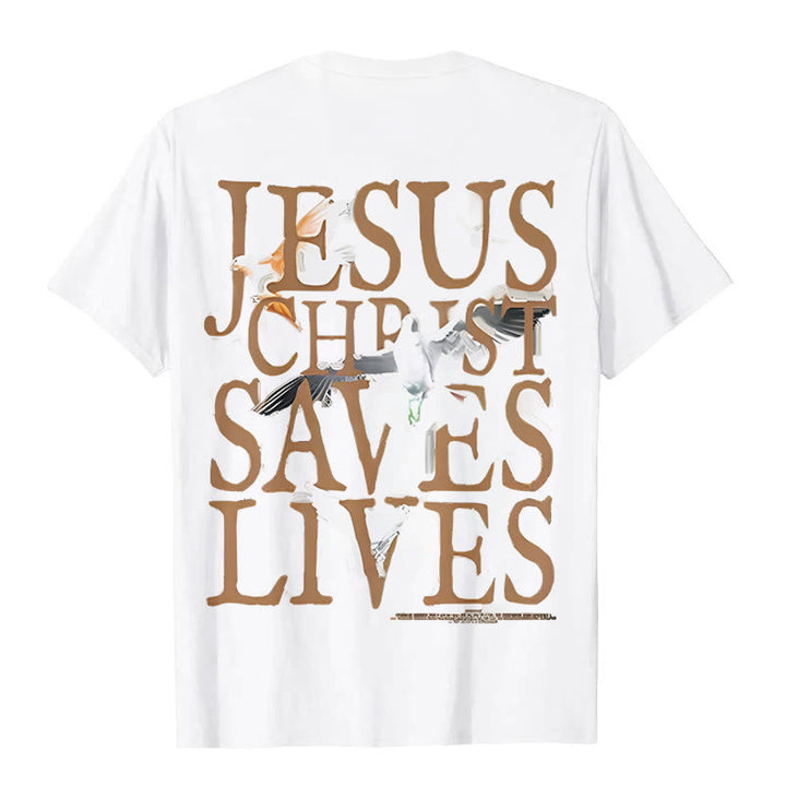 Christianartworkshop Grafik-T-Shirt mit Jesusgesicht und Dornenkrone