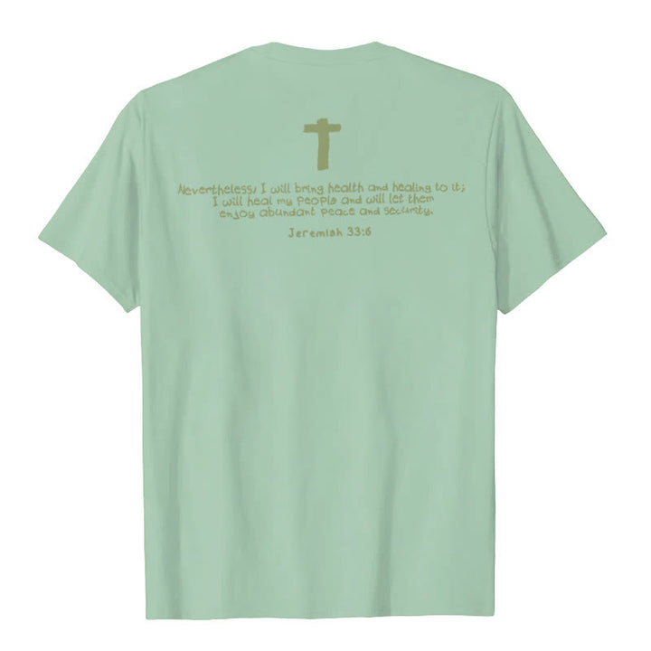 Christianartworkshop Jesus heilt Grafik T-Shirt
