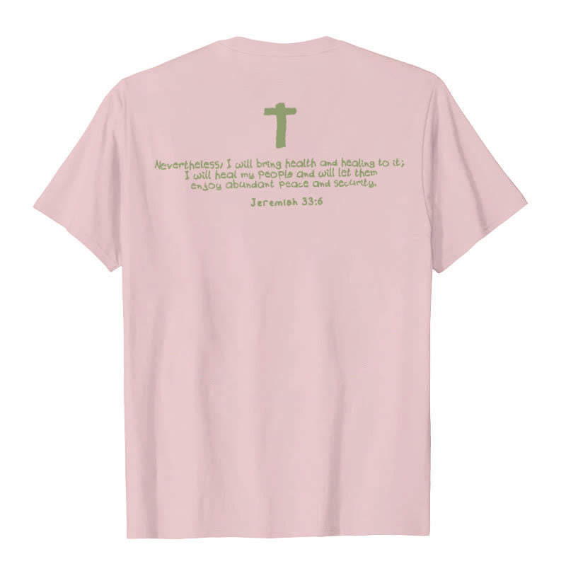 Christianartworkshop Jesus heilt Grafik T-Shirt - image 11