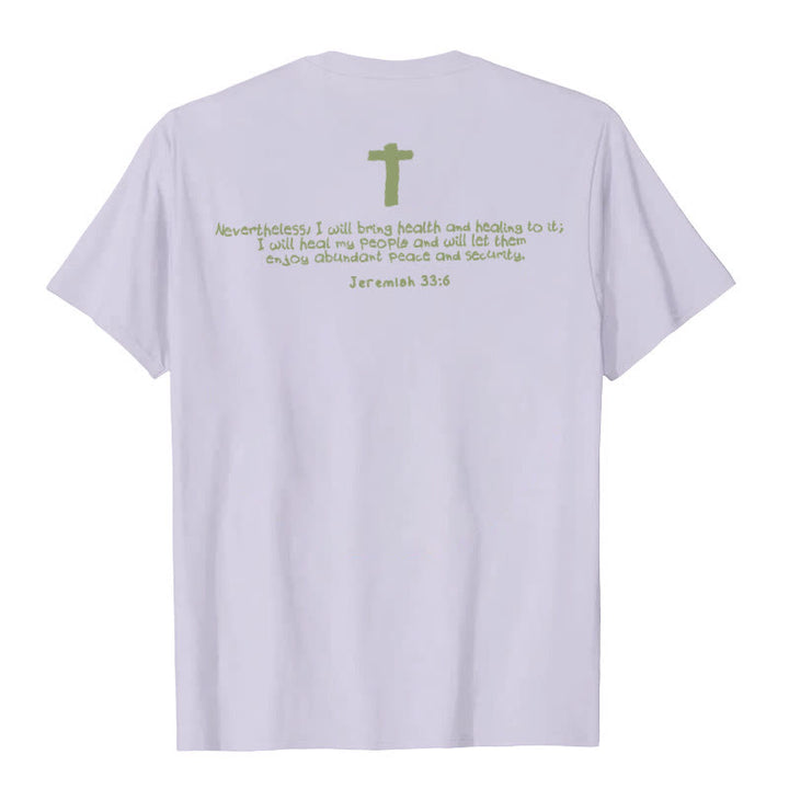 Christianartworkshop Jesus heilt Grafik T-Shirt - image 13