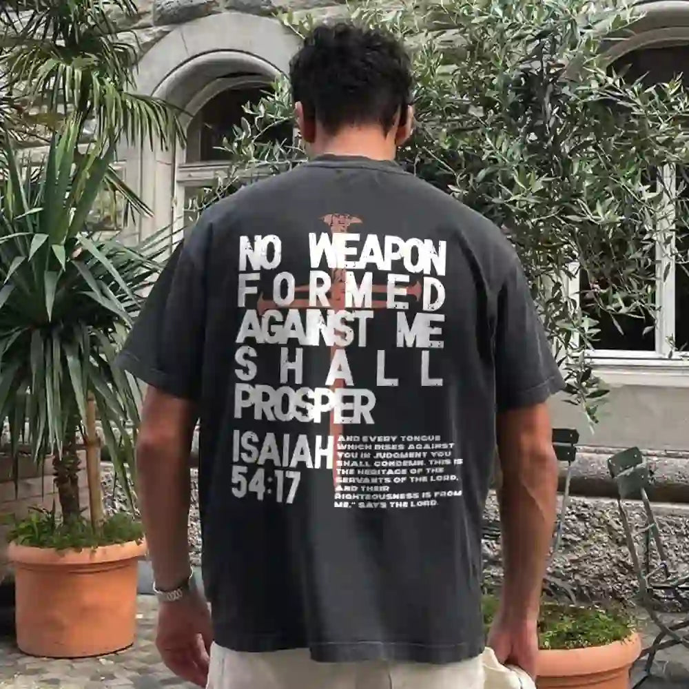 Christianartworkshop T-Shirt „Keine Waffe gegen mich“