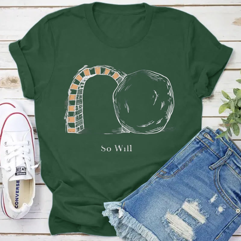 Christianartworkshop So werde ich Christliches T-Shirt