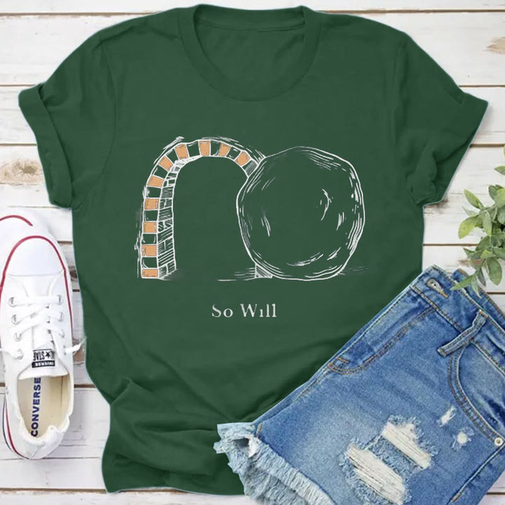 Christianartworkshop So werde ich Christliches T-Shirt
