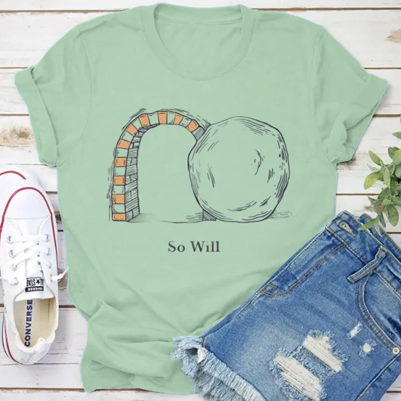 Christianartworkshop So werde ich Christliches T-Shirt