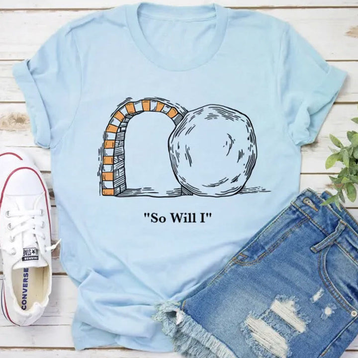 Christianartworkshop So werde ich Christliches T-Shirt