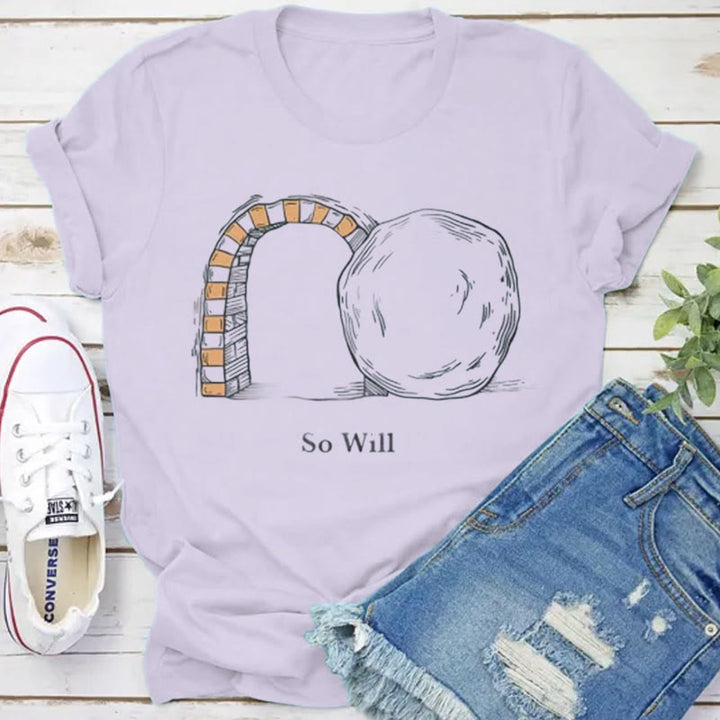 Christianartworkshop So werde ich Christliches T-Shirt