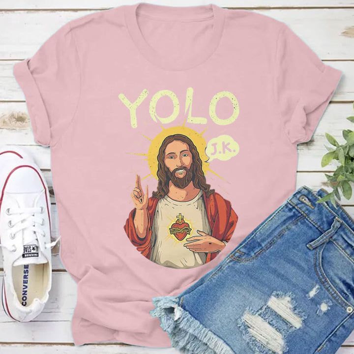 Christianartworkshop YOLO JK Christliches Ostershirt