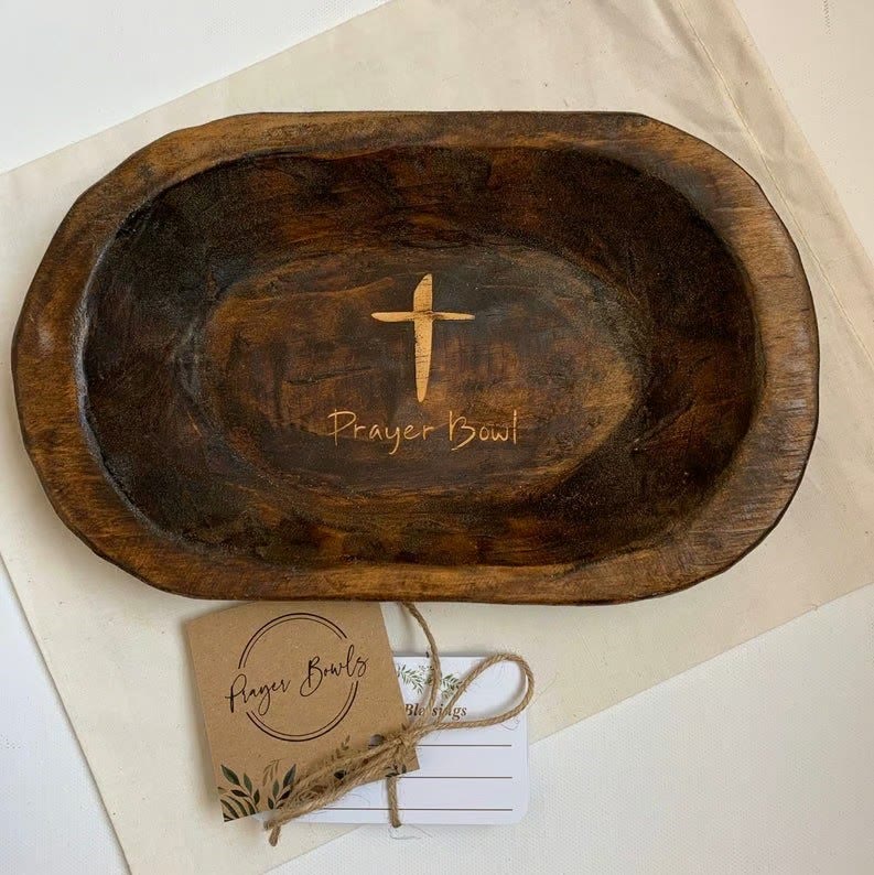 Christianartworkshop Faithful Reflections Gebetsschale: Halten Sie Ihre Gebete nah am Herzen