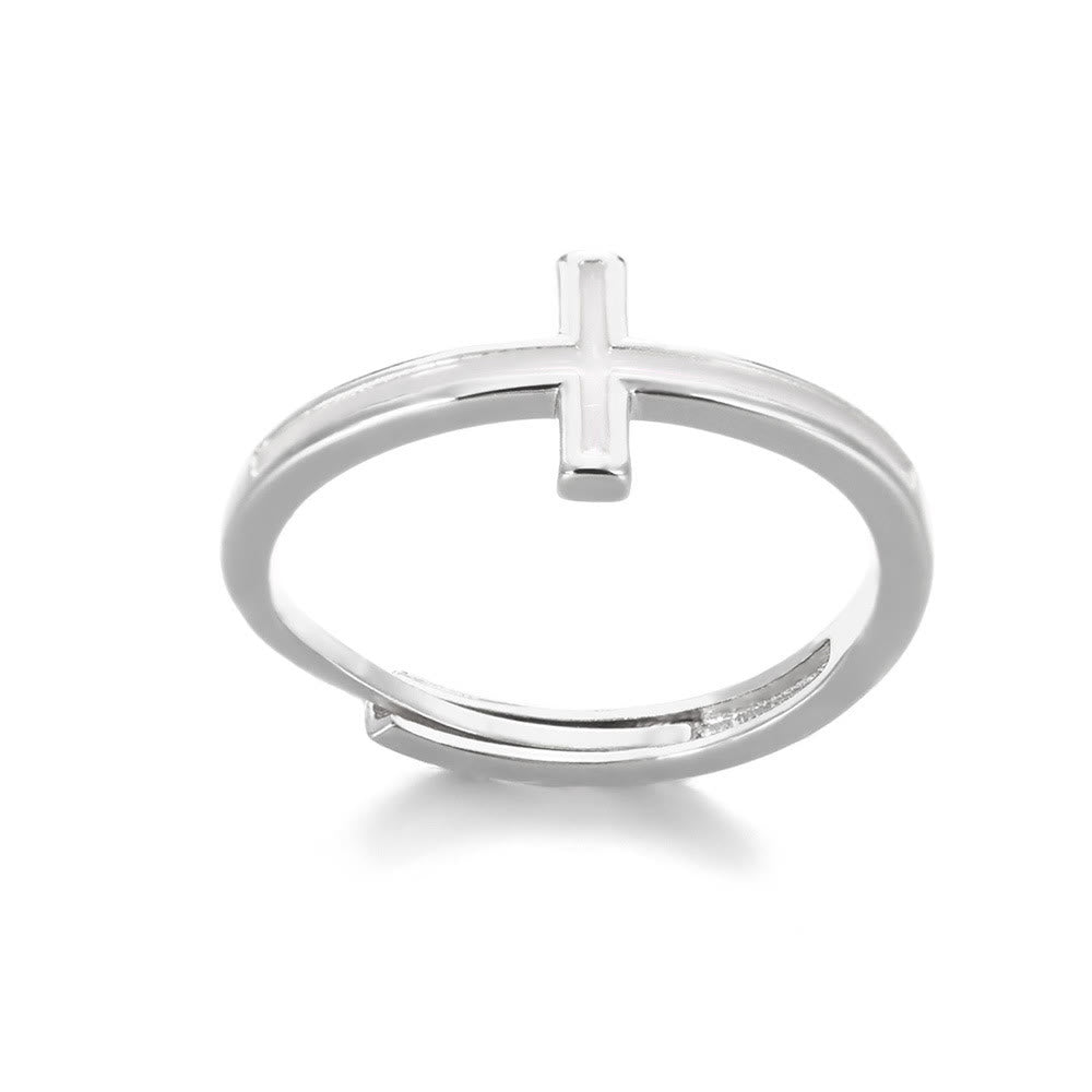 Christianartworkshopthe Der 4 Stile Kreuz Goldener Ring: Ein Symbol für Eleganz und Glauben