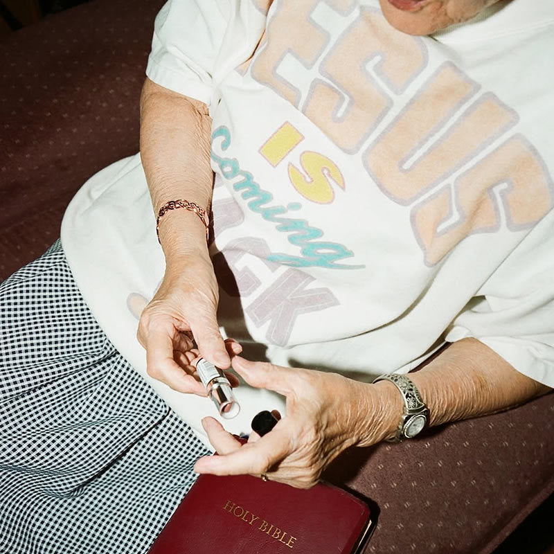 Christianartworkshop T-Shirt mit Aufschrift „Jesus is Coming Back“ - image 4