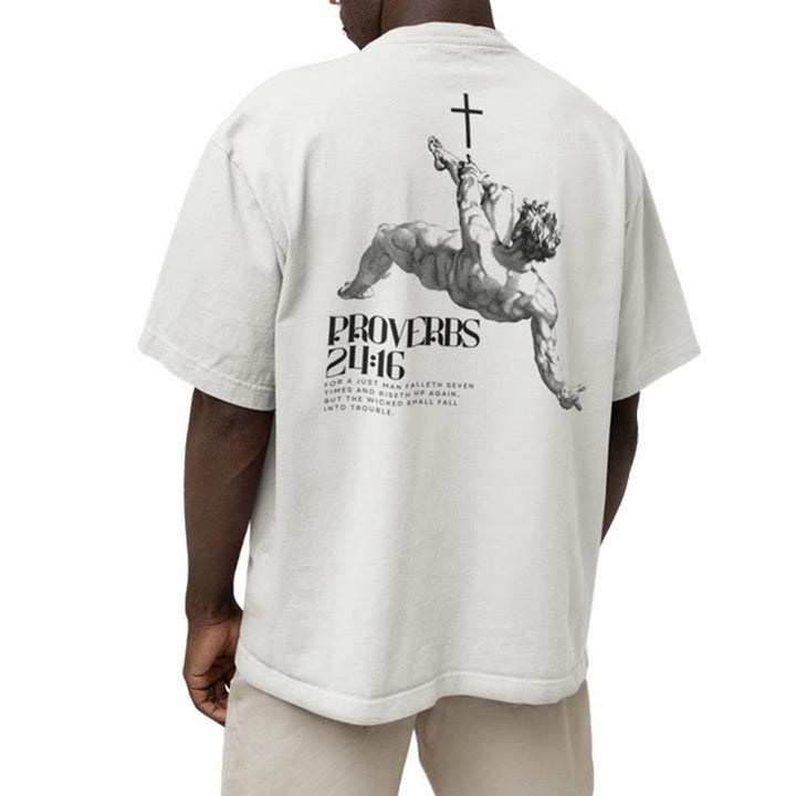 Christianartworkshop Sprüche 24:16' Christliches T-Shirt