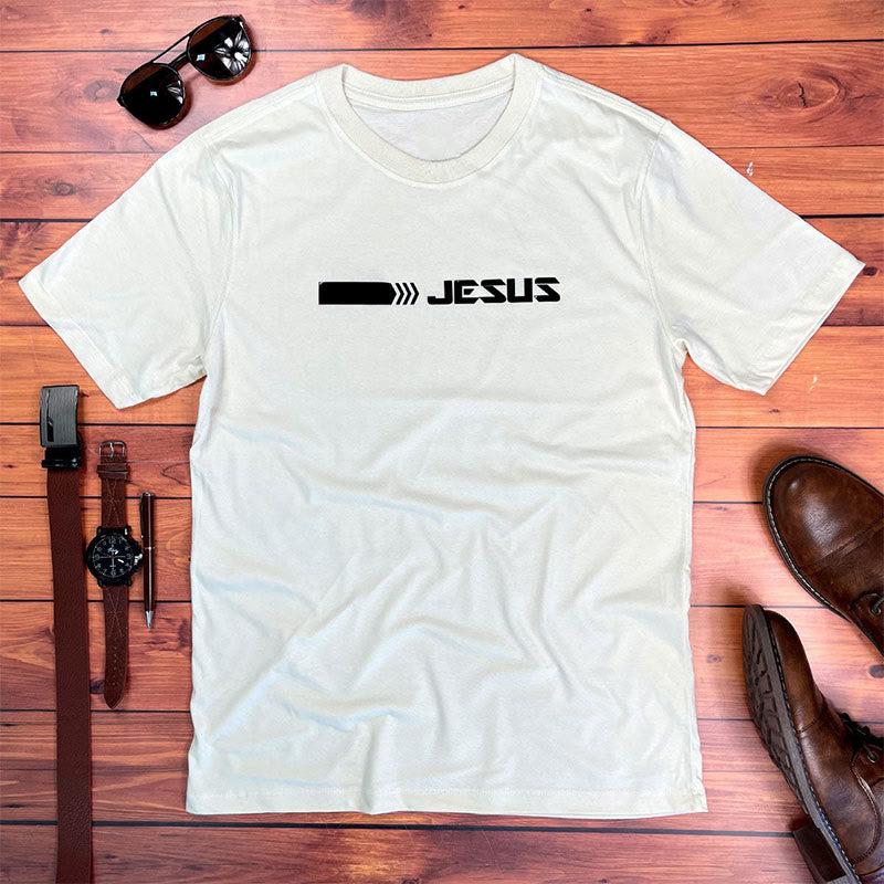Christianartworkshop Modernes Glaubensbekenntnis Jesus Christliches T-Shirt - Weiß - 2XL - image 0