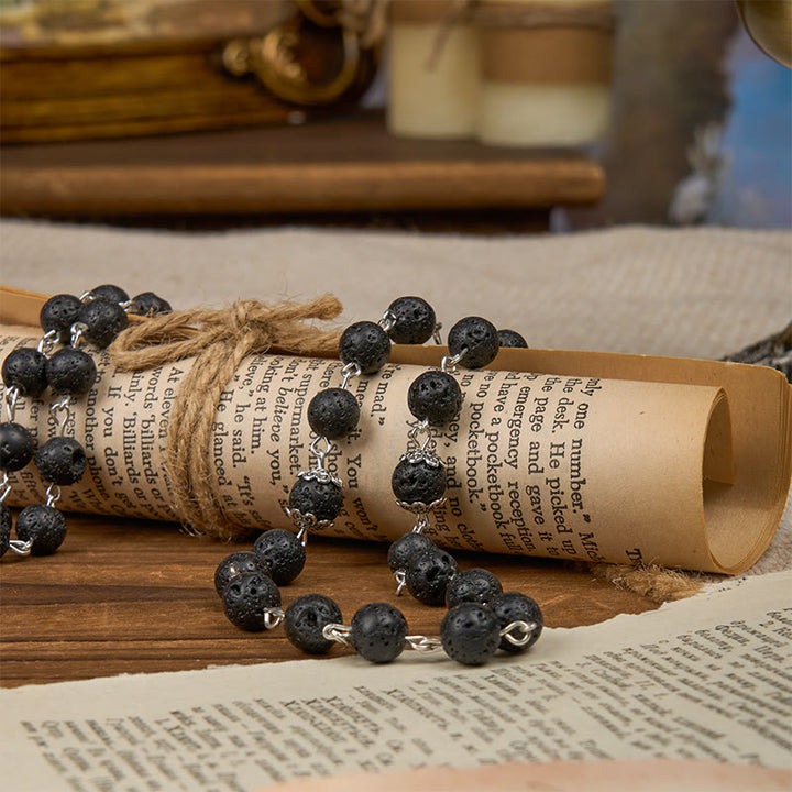 Christianartworkshop Vulkanischer Pulsrosenkranz: Ein Andachtsfaden, verwoben mit der Liebe Christi - image 5