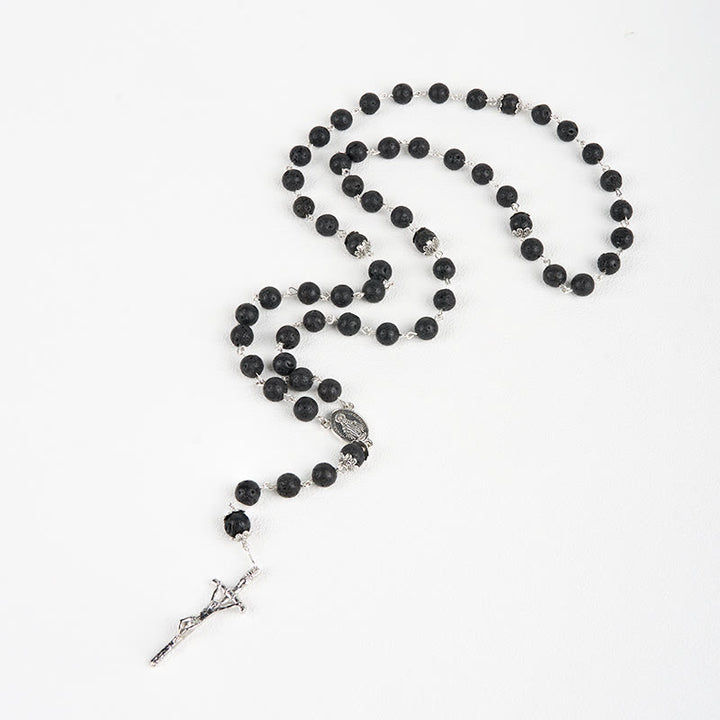 Christianartworkshop Vulkanischer Pulsrosenkranz: Ein Andachtsfaden, verwoben mit der Liebe Christi