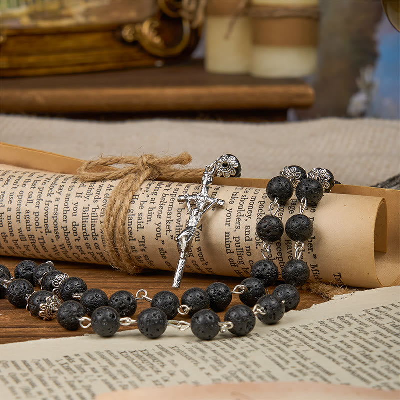 Christianartworkshop Vulkanischer Pulsrosenkranz: Ein Andachtsfaden, verwoben mit der Liebe Christi - image 7