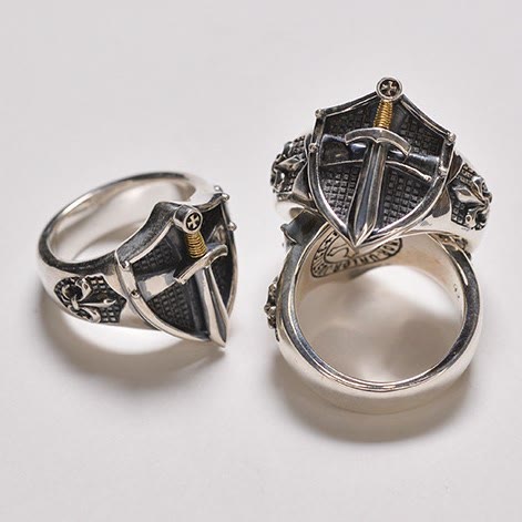 Christianartworkshop Der unsterbliche Glaubensschild-, Schwert- und Irisring: Ein Symbol des Glaubens und der Stärke - image 5